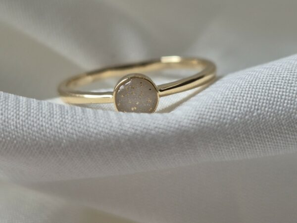 Minimalistische gouden ring - Afbeelding 3