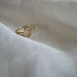 Ring ovaal 6x8 mm