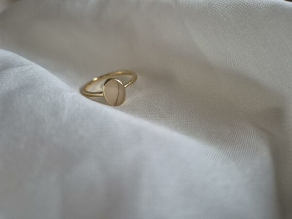 Ring ovaal 6x8 mm