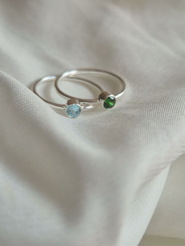Geboortesteen ring - Afbeelding 5