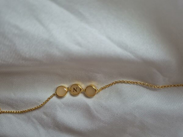 Drie stenen armband - Afbeelding 5
