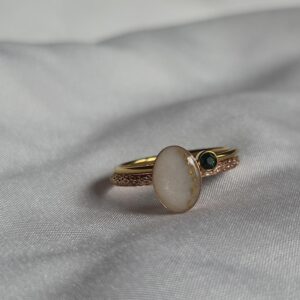 Luxe ovalen ring