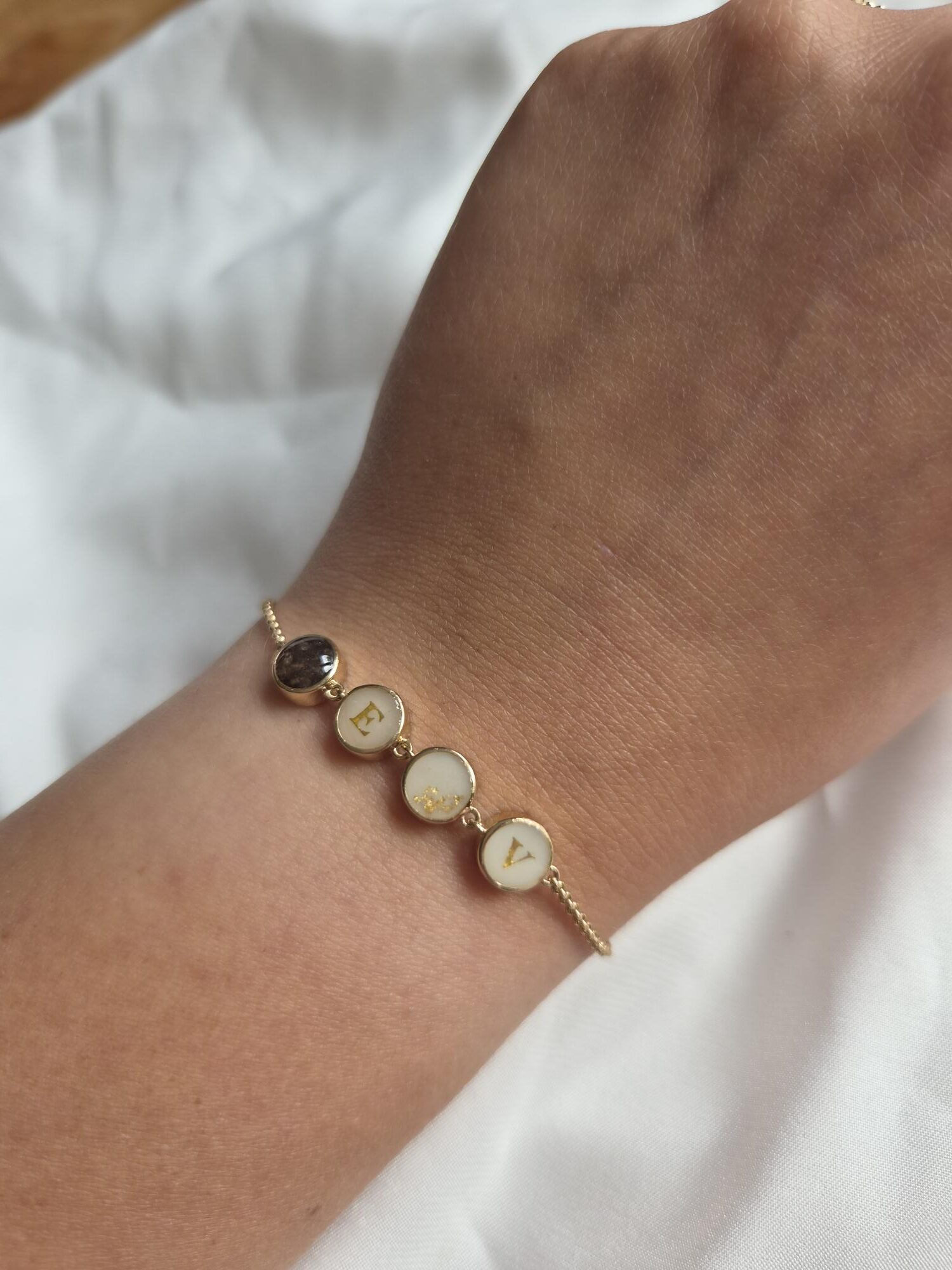 Vier stenen armband - Afbeelding 3