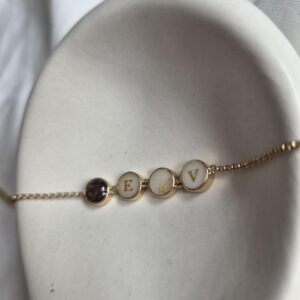 Vier stenen armband