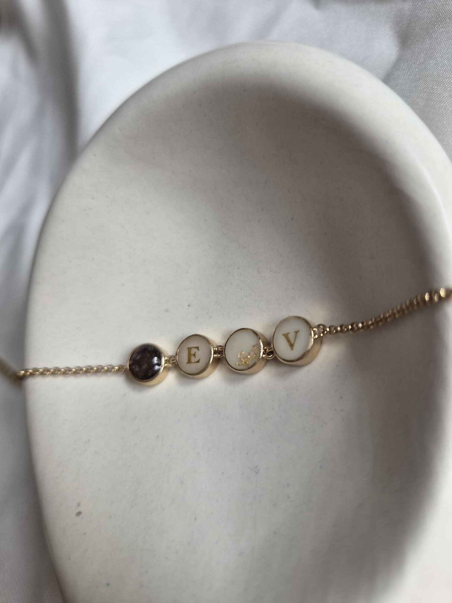 Vier stenen armband