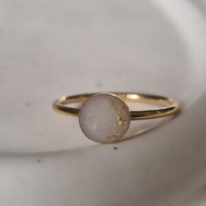 Minimalistische ring 6 mm