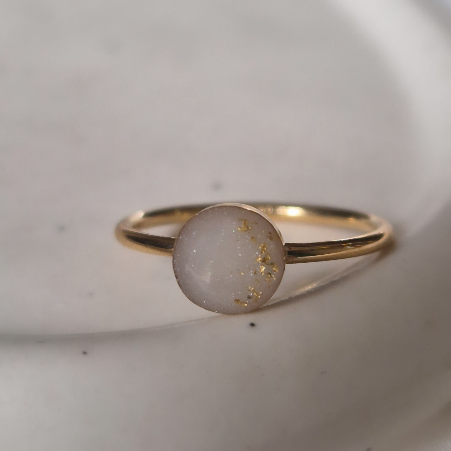Minimalistische ring 6 mm